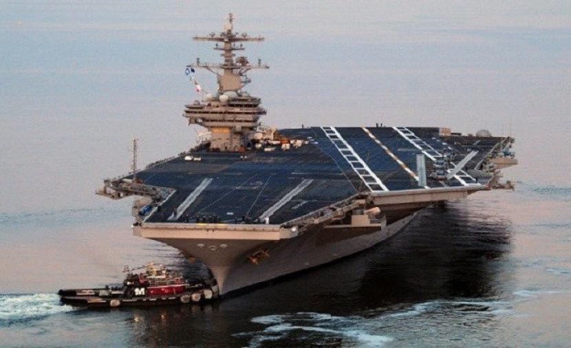 أمريكا ترسل حاملة طائرات "جورج بوش" إلى الشرق الأوسط