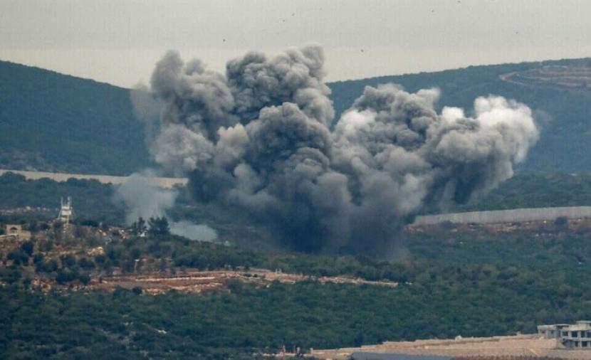 "حزب الله" يستهدف قاعدة ميرون بمسيّرات انقضاضية ويصيب رادارًا ومبنى قياديًا