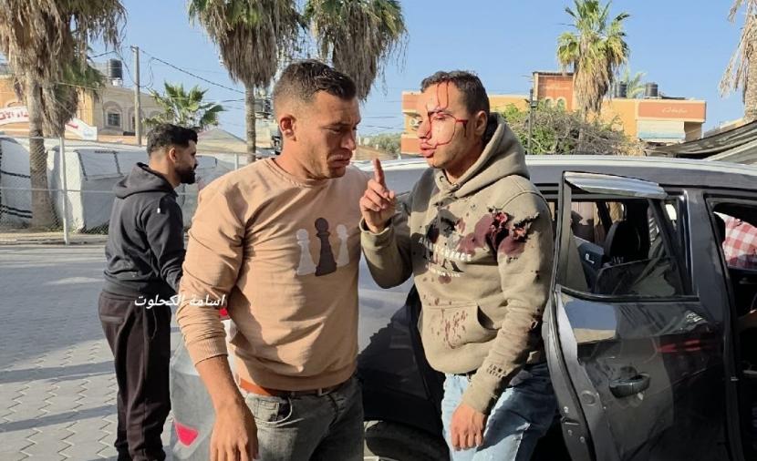 شهيد وجرحى في استهداف إسرائيلي لمدنيين وسط قطاع غزة