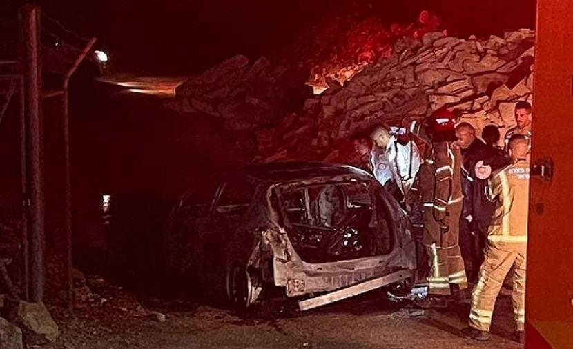 مقتل شابة حرقا داخل مركبة في كفر قاسم