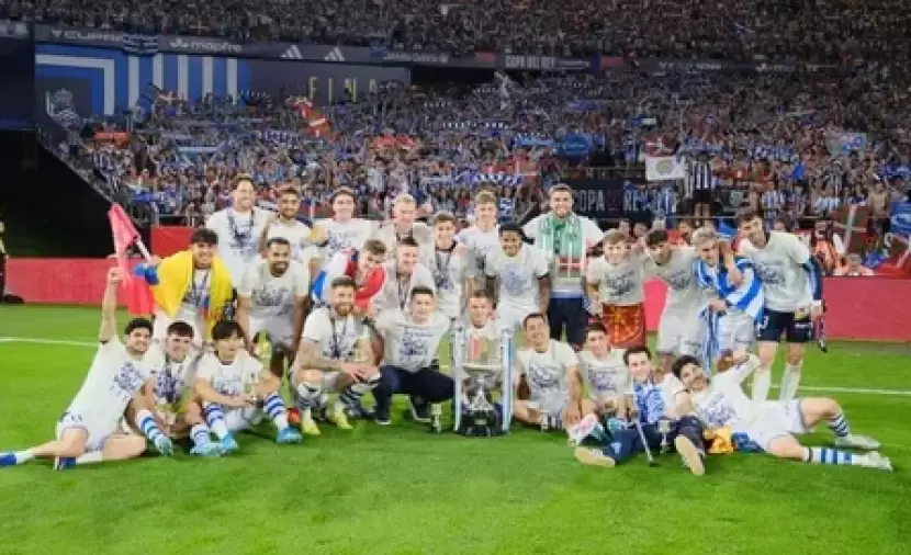 سوسيداد يقهر أتلتيكو مدريد ويتوج بكأس ملك إسبانيا