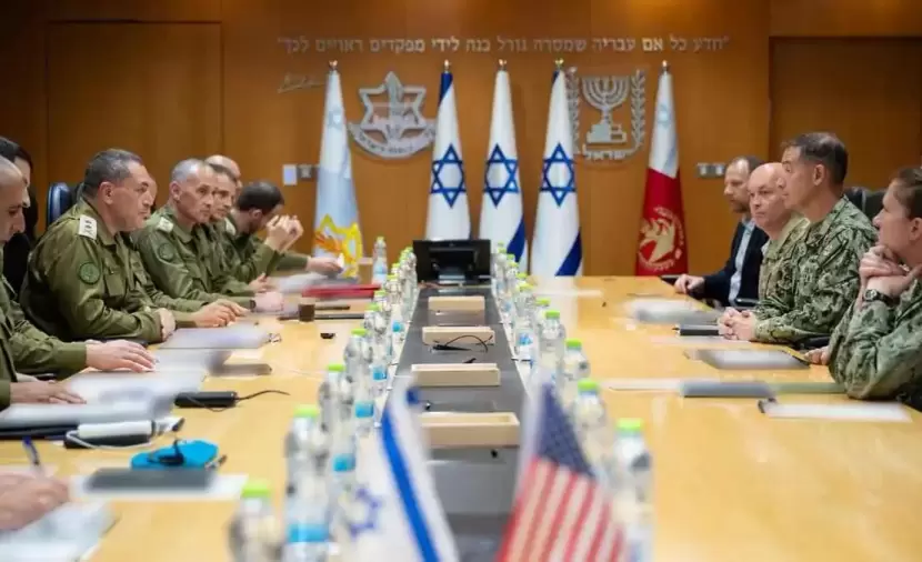 قائد القيادة المركزية الأمريكية يزور دولة الاحتلال ويلتقي بـ"زامير"