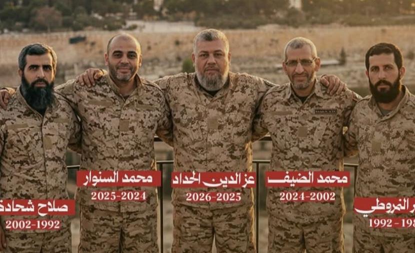تعرف على القادة العامّون لكتائب الشهيد عز الدين القسام