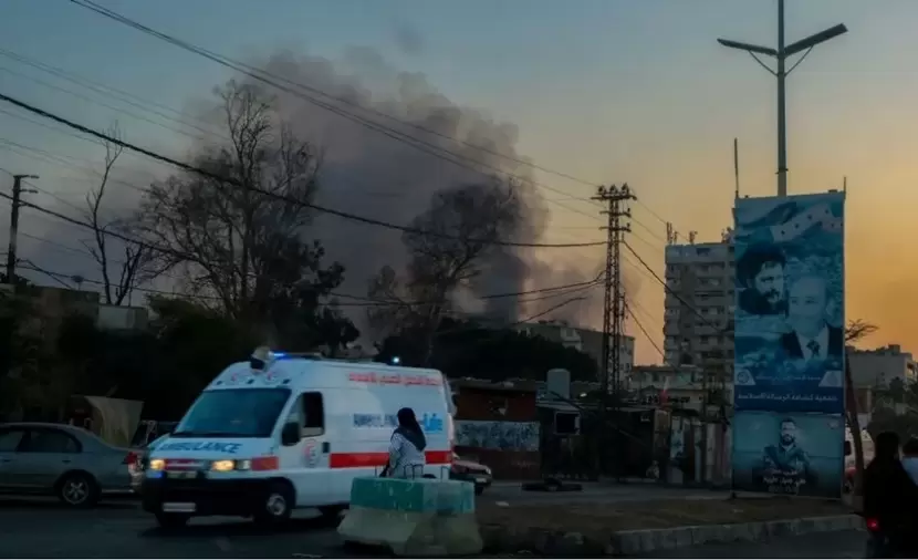 الاحتلال يرتكب مجزرة في لبنان بقصف مكثف على النبطية