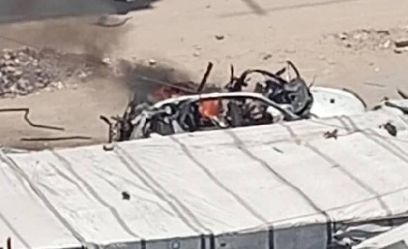 3 شهداء وإصابات جراء قصف مركبة مدنية غرب غزة