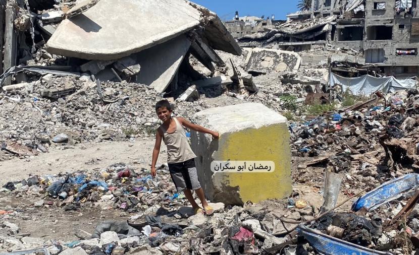 خطرٌ يداهم الشجاعية.. "الخط الأصفر" للاحتلال يقترب من شارع صلاح الدين