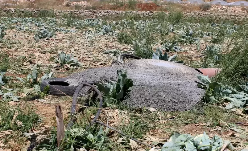 مستعمرون يستولون على بئر مياه جنوب يطا
