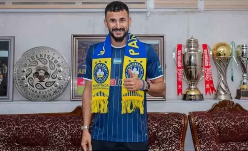 النجم العراقي أيمن حسين ينتقل إلى فريق أوزبكي