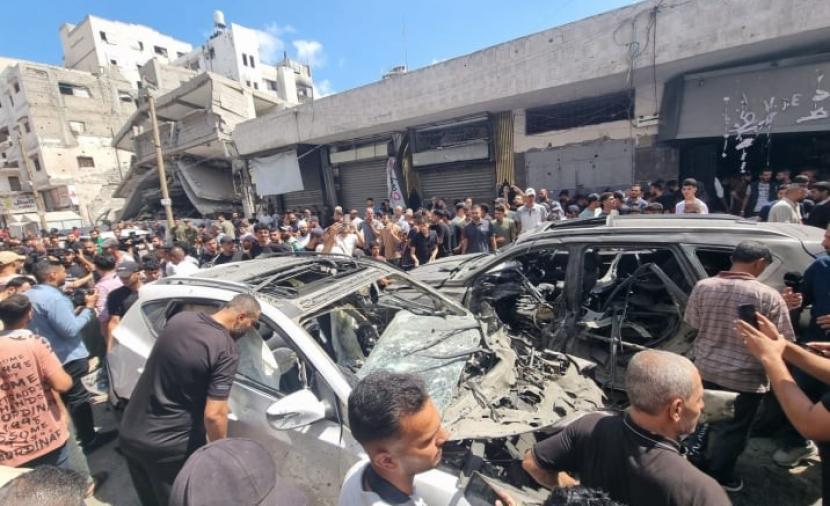 خروقات جديدة.. ستة شهداء باستهداف سيارة و خيمة بمدينة غزة