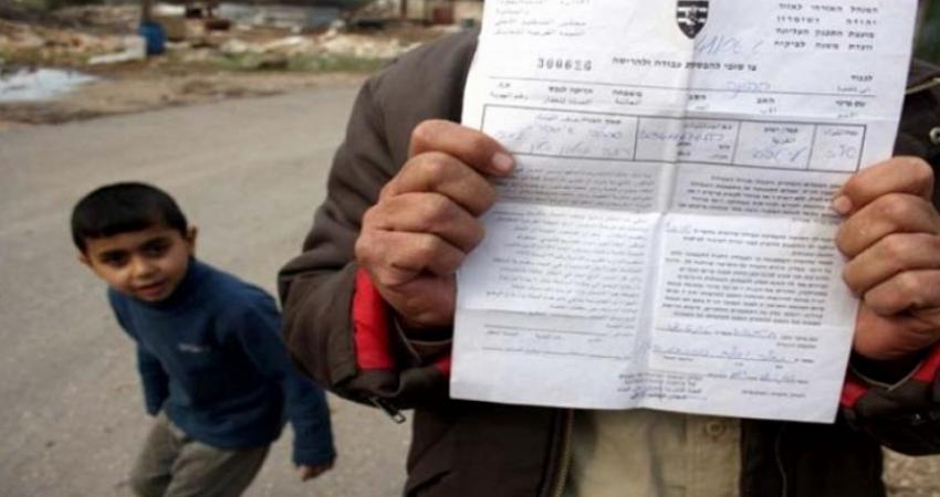 إخطار هدم بالأغوار