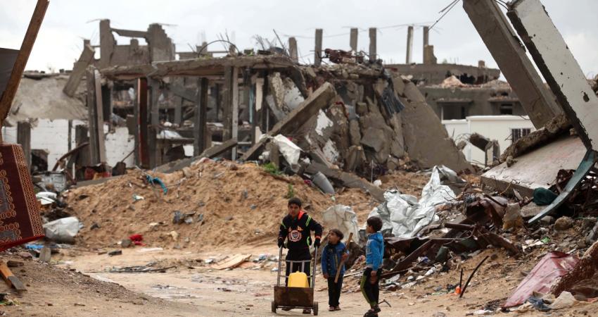 المنازل المتضررة بغزة