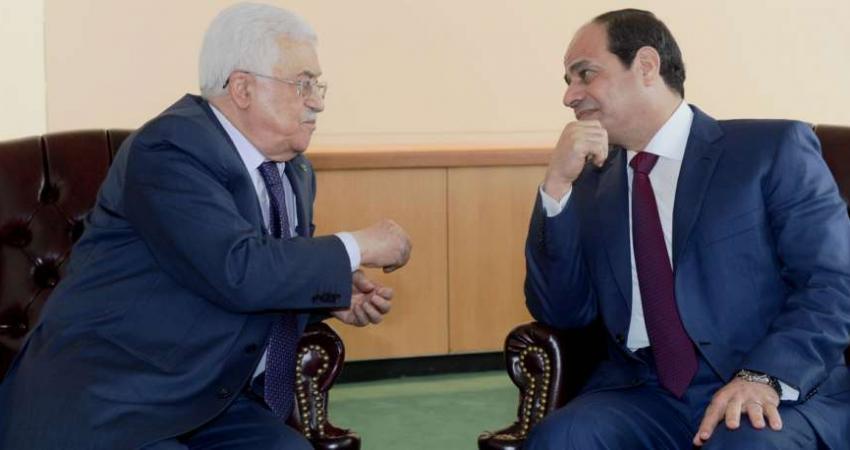 السيسي وعباس يبحثان عملية السلام