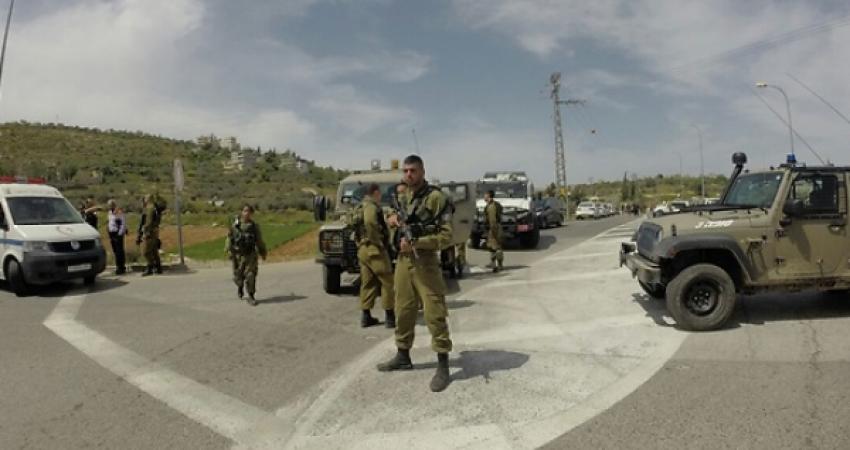 إغلاق الاحتلال طريق برام الله