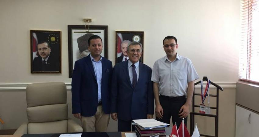 صورة خبر اتفاق بلدية الزوايدة على التوأمة مع بلدية أنطاليا