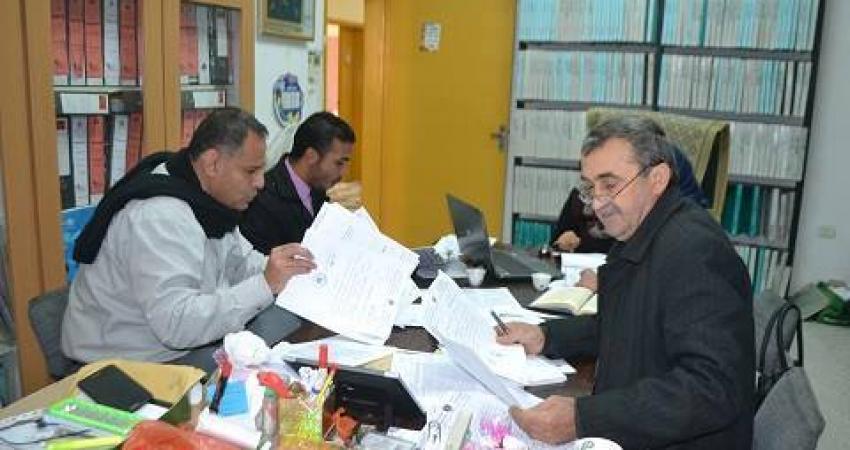 صورة خبر استقبال تعليم الوسطى وحدة الرقابة الداخلية بوزارة التعليم