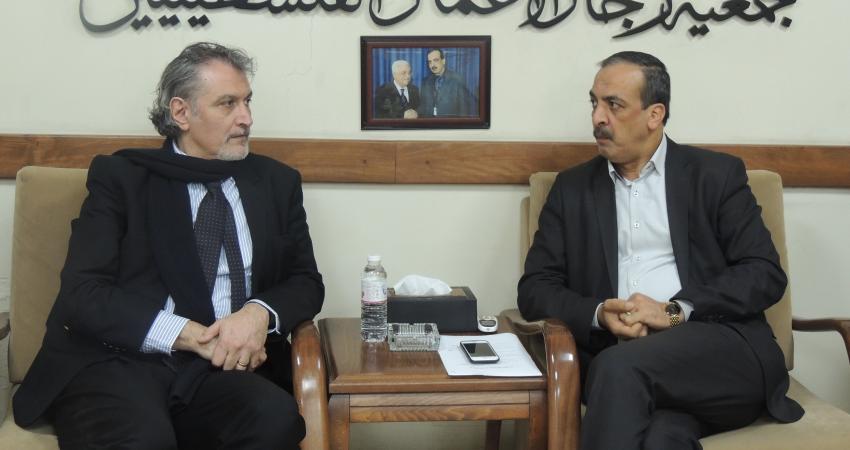جمعية رجال الأعمال تبحث مع الـ UNDP مشاكل القطاع الخاص بغزة