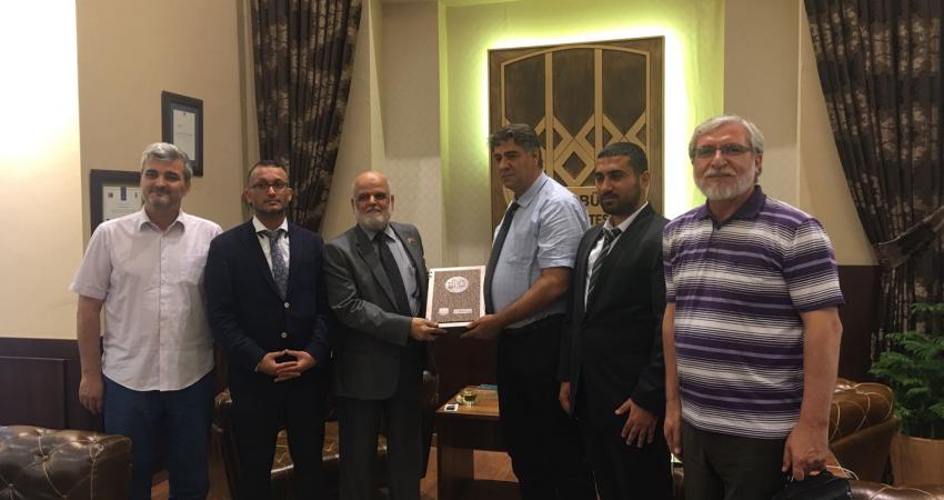 فيدار تحصل على منح دراسية من جامعة كارابوك التركية