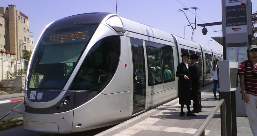 القطار السريع في القدس