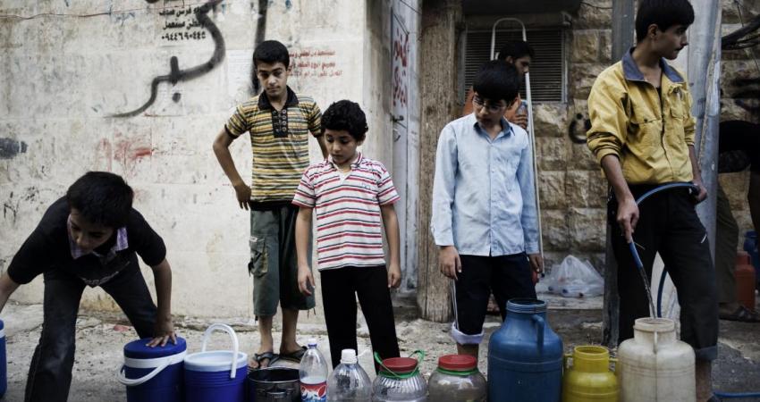أزمة مياه خانقة في حلب
