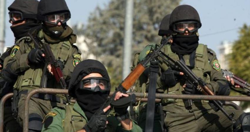 عناصر الأجهزة الأمنية بالضفة الغربية المحتلّة