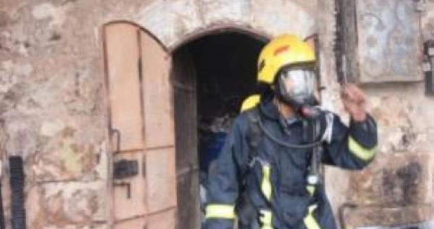 إنقاذ طفلين عالقين داخل غرفة منزل بقباطية