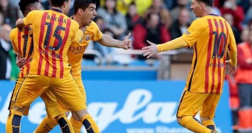 البرشا يدك شباك ديبورتيفو لاكورونيا بثمانية