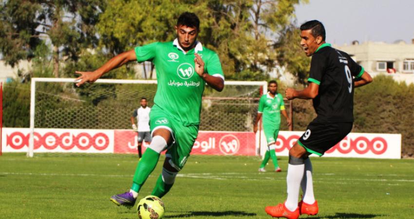 ديربي مشتعل بين المتصدر والبحرية بالدوري الغزي