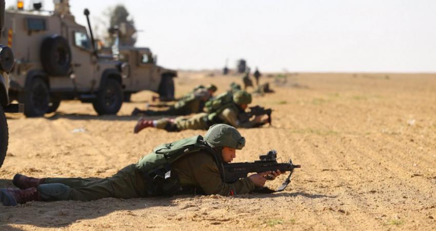 تدريبات فرقة غزة بجيش الاحتلال