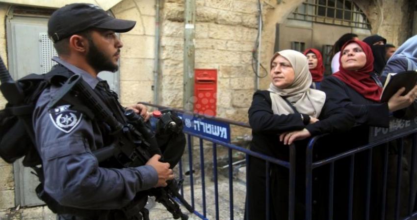  الإجراءات المشددة في القدس