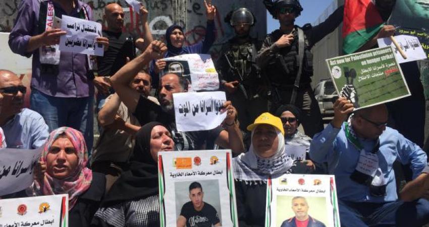 مسيرة تضامنية مع الأسرى في بيت لحم