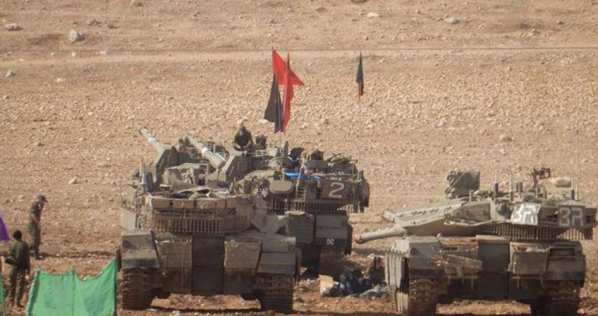 تدريبات الاحتلال الإسرائيلي في الأغوار