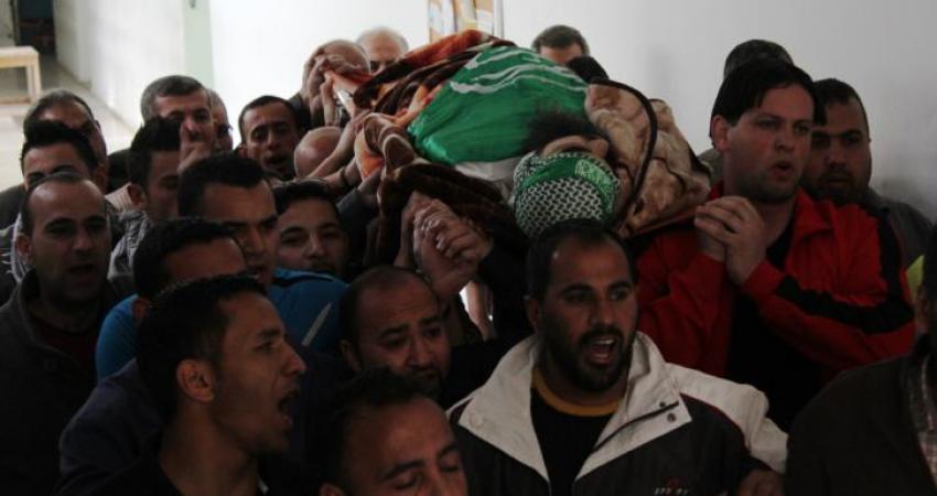 تشييع الشهيد برادعية