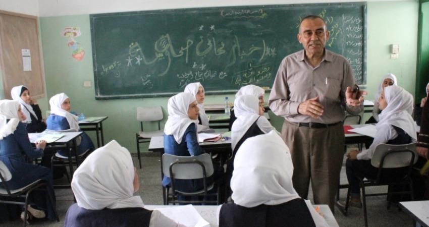 تربية شمال غزة تجري اختبار التقويم الوطني
