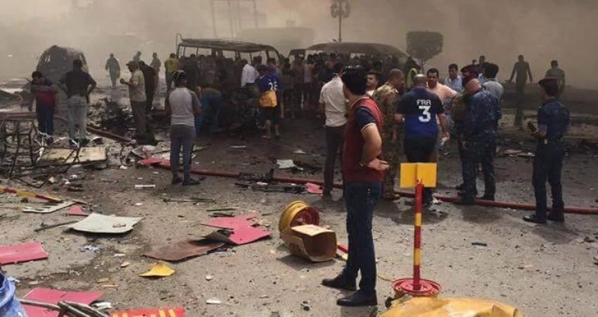 مقتل 19 وإصابة 45 في هجوم انتحاري مزدوج في سوق ببغداد
