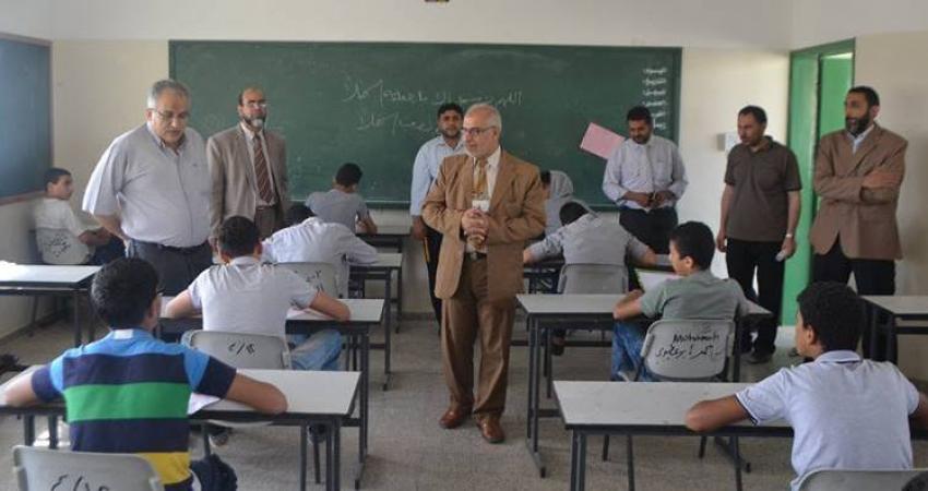 تفقد مدير تعليم الوسطى