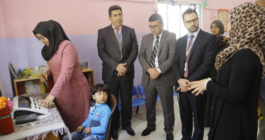 مجموعة الاتصالات الفلسطينية تدعم جمعية المغازي للتأهيل المجتمعي