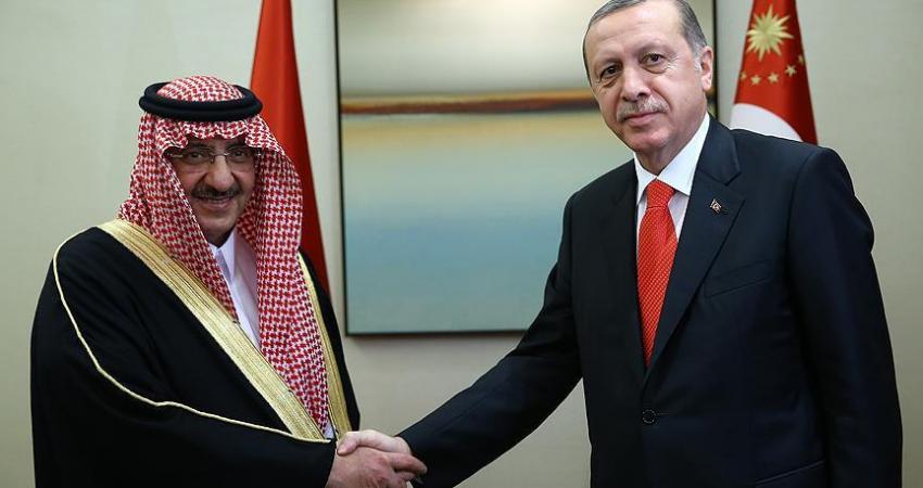 أردوغان يلتقي ولي العهد السعودي