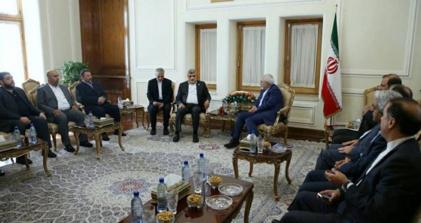وفد حماس إلى طهران يلتقي وزير الخارجية الإيراني