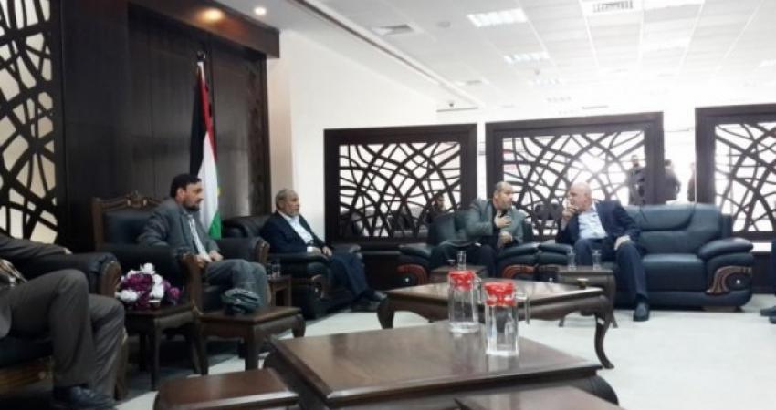 وفد حماس في القاهرة