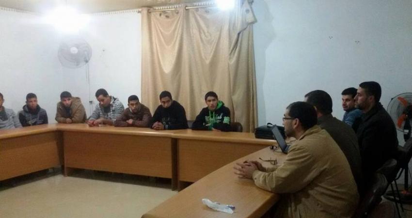 صورة خبر افتتاح إبداع والكتلة الإسلامية دورة تدريبية بالزوايدة