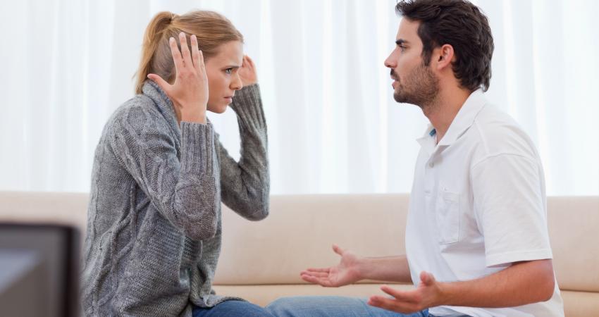 arguing couple