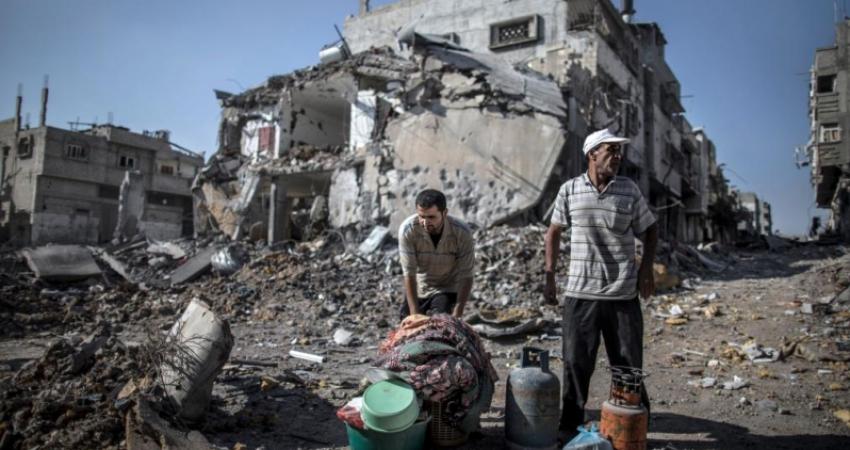 الأسر المتضررة في غزة