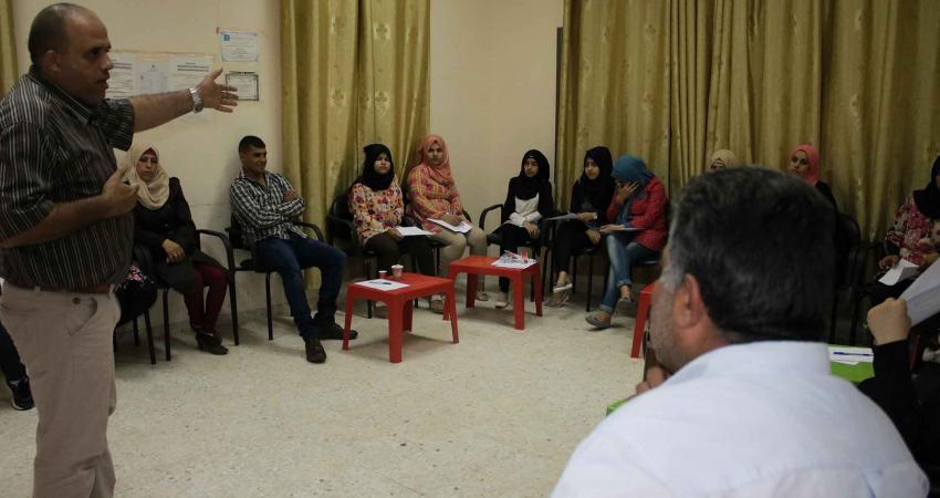 جانب من الورشة