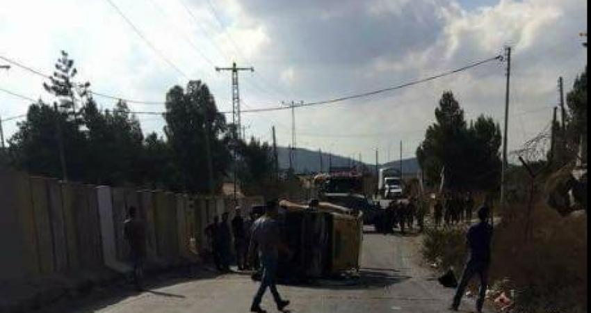 حادث سير في رام الله