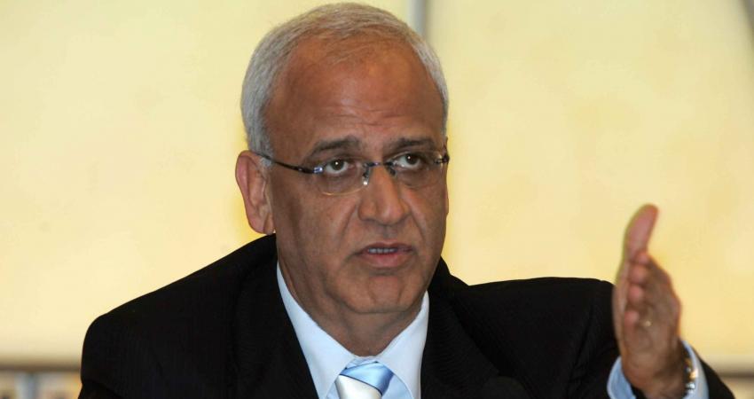 أمين سر اللجنة التنفيذية لمنظمة التحرير الفلسطينية صائب عريقات