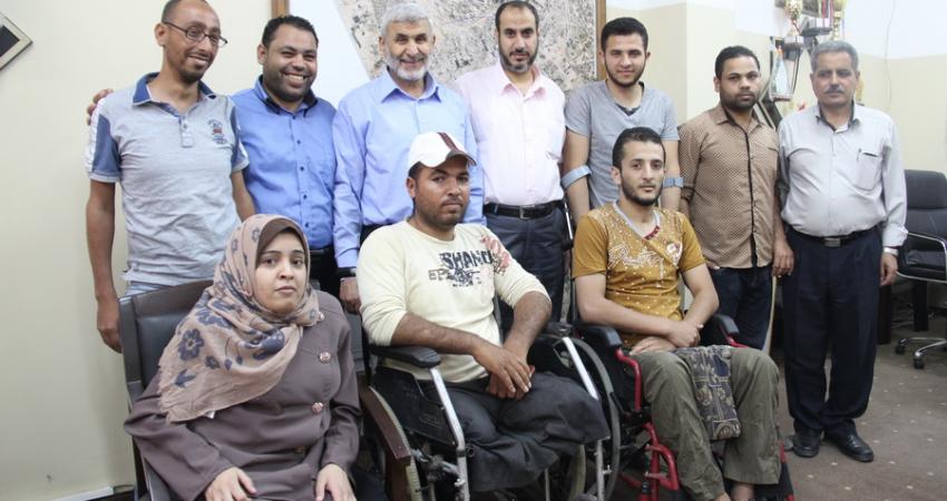 تشكيل أول فريق رياضي نسوي لذوي الإعاقة برفح