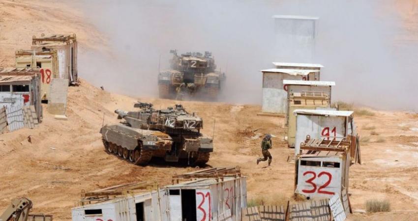 تدريبات عسكرية للاحتلال