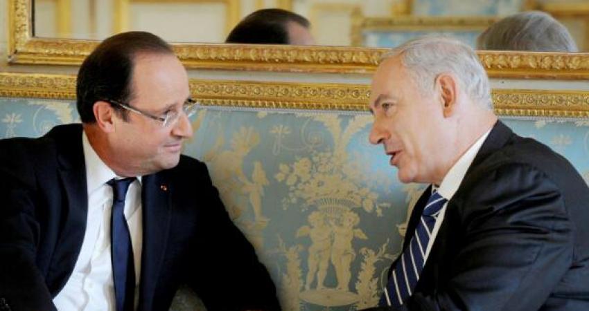 نتنياهو وهولاند