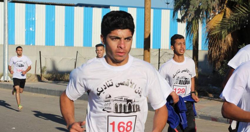 حماس تنظم مارثون "مآذن القدس تناديكم " بالبريج