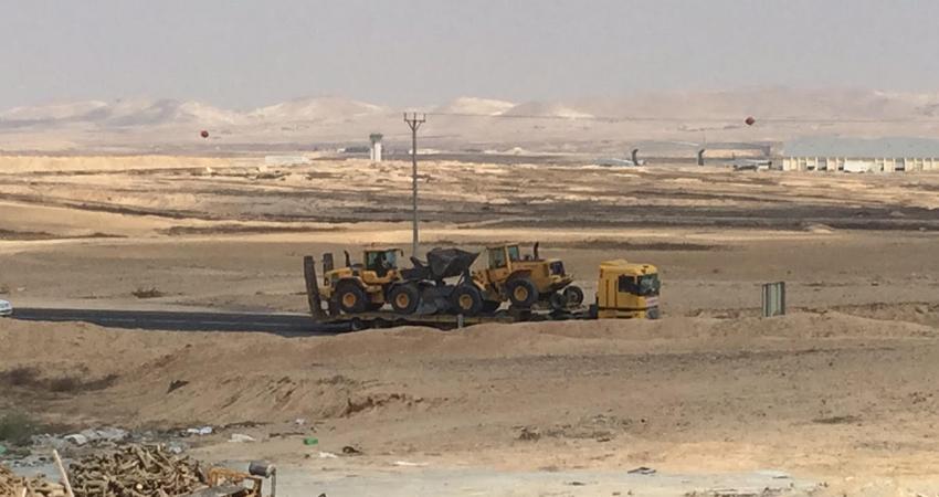 أعمال هدم بالنقب